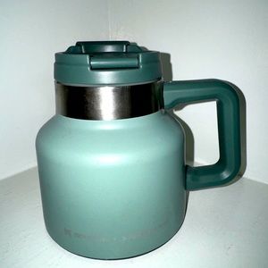 Starbucks Stanley Stainless Steel Desktop Mug Mint Holiday 2020 20oz